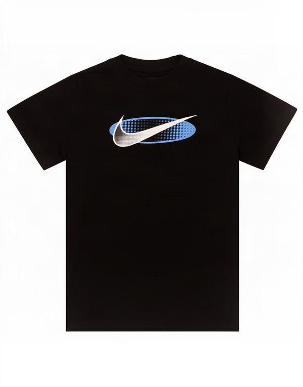 Nike drenge grafisk t-shirt top 12-13 år stor sort bomuld