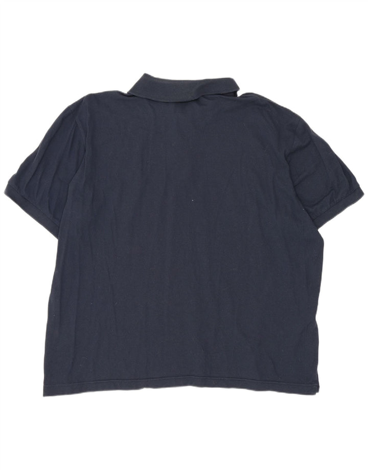 SERGIO TACCHINI Poloskjorte til mænd IT 52 Stor marineblå bomuld