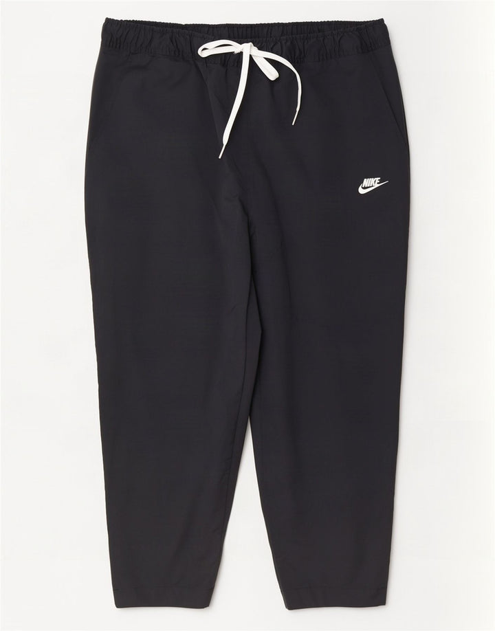 Nike træningsdragtsbukser til kvinder UK 20 2XL Sort polyester