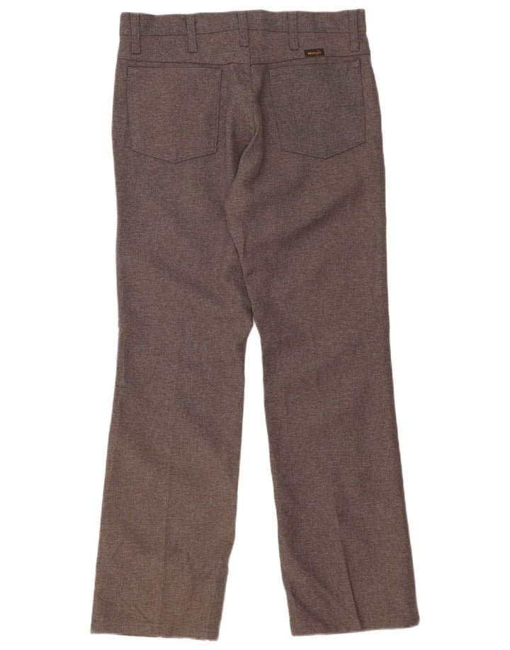 WRANGLER Lige fritidsbukser til kvinder W33 L30 Grå polyester