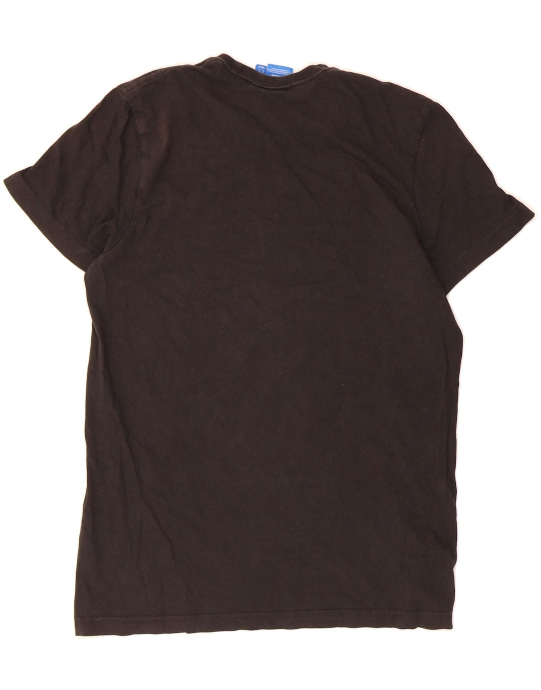 ADIDAS Mens Graphic T-Shirt Top Medium Black Vintage Adidas and Second-Hand Adidas from Messina Hembry 