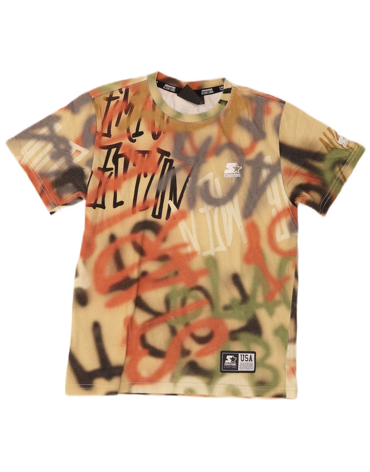 Starter drenge graffiti grafisk t-shirt top 11-12 år flerfarvet bomuld