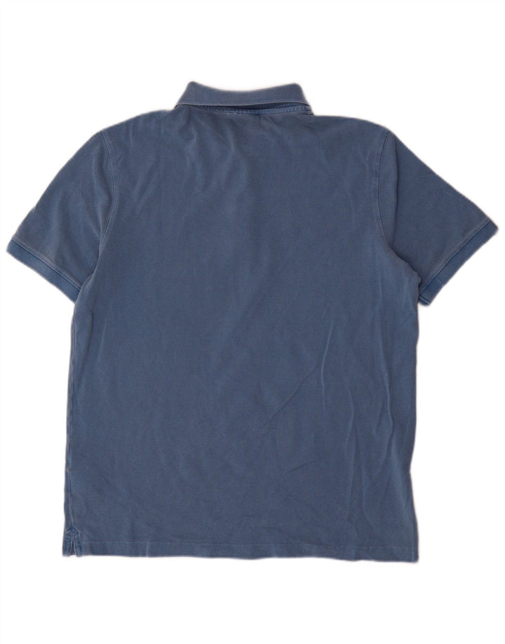 Calvin Klein herre poloshirt Medium blå bomuld
