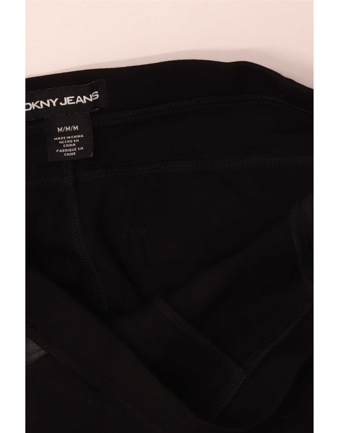 Dkny Dame Slim Casual Bukser Medium W30 L29 Sort Viscose