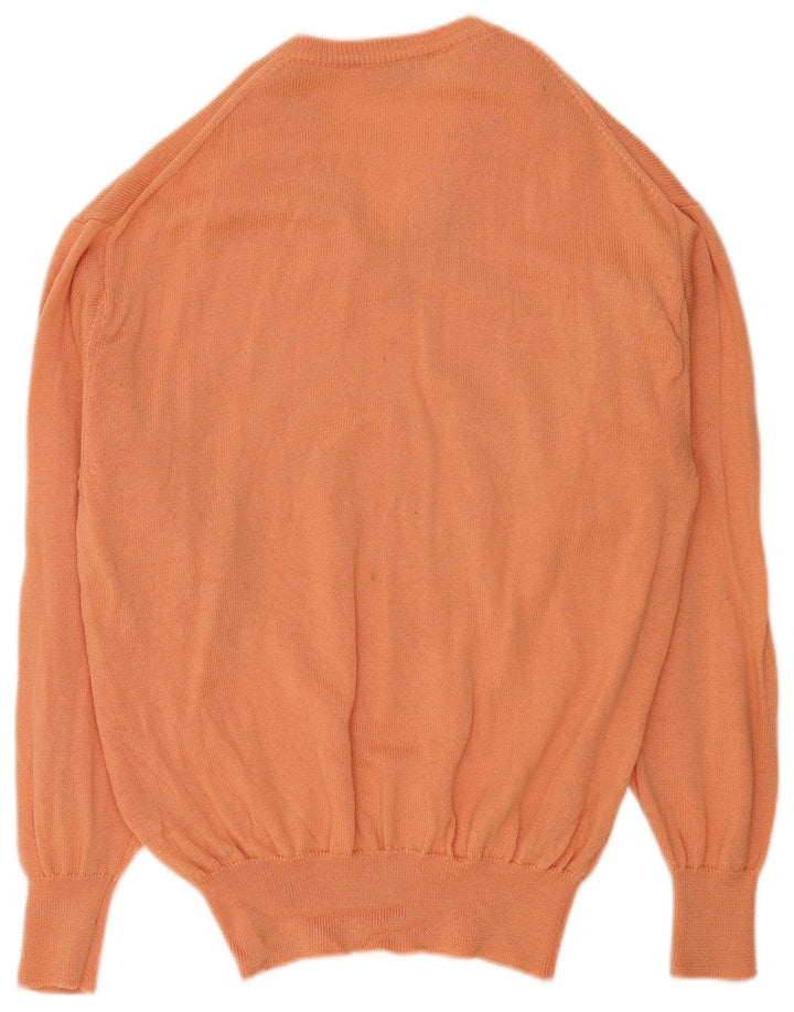 Fila Herre V-hals sweater IT 52 Stor Orange