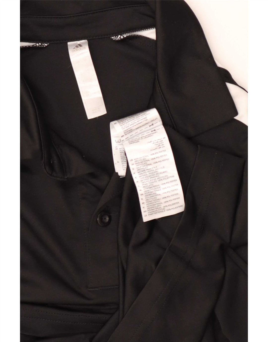 Adidas Aeroready Polo Shirt til mænd Lille sort Colourblock Polyester