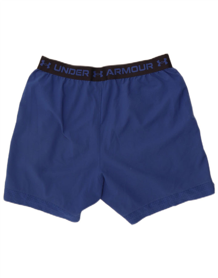 Under Armour Herre grafiske sportsshorts XL blå polyester