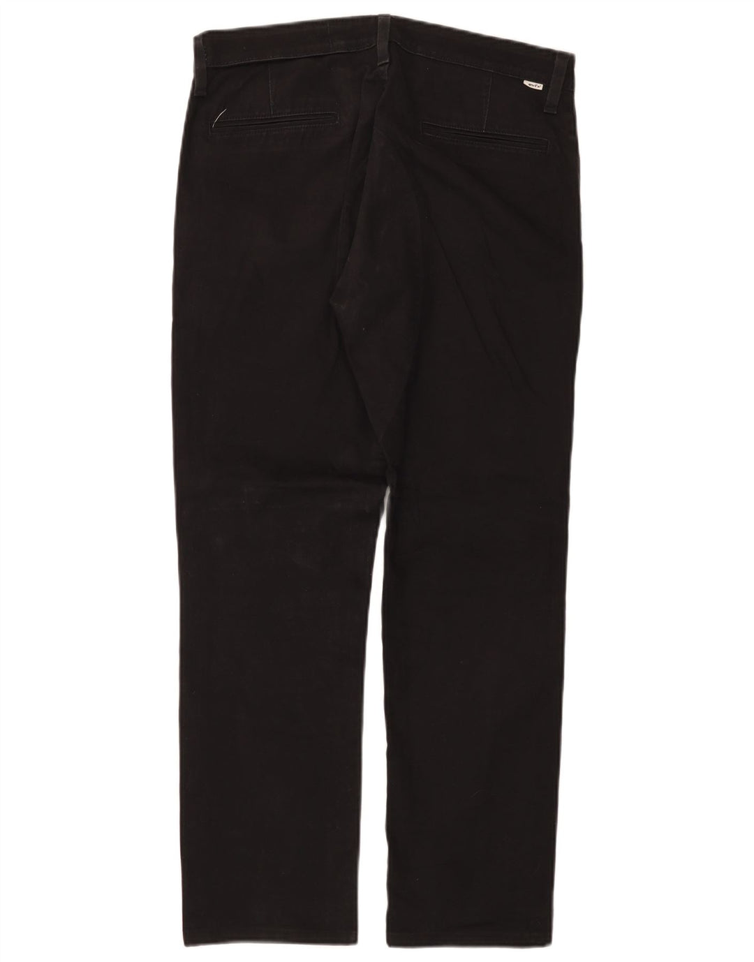 Levi's Straight Chino-bukser til mænd W33 L28 Sort bomuld
