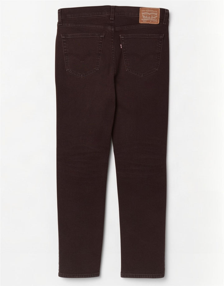 Levi's Herre 531 Slim Jeans W36 L32 Sort Bomuld