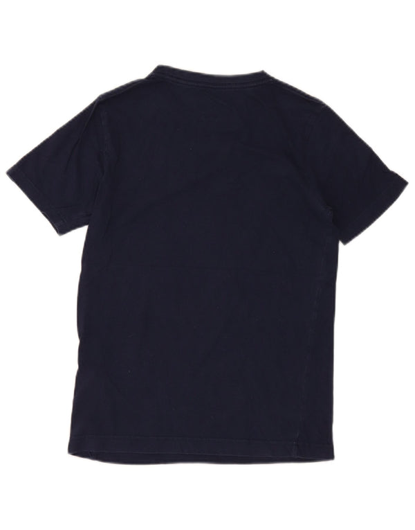 Jordan drenge grafisk t-shirt top 10-11 år marineblå bomuld