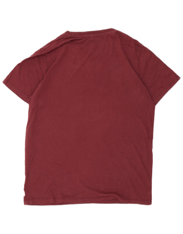 Jack & Jones Herre T-Shirt Top Stor Bourgogne Bomuld