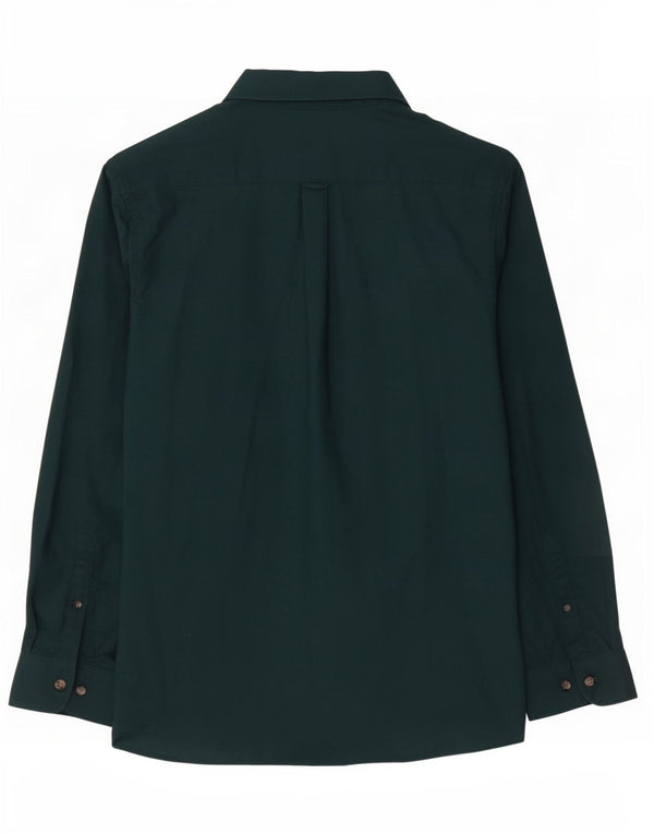 Marks & Spencer Herre Regular Fit skjorte 3XL Grøn bomuld