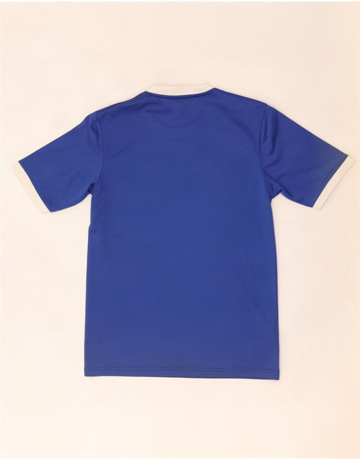 Umbro Herre T-Shirt Top Lille Blå Polyester
