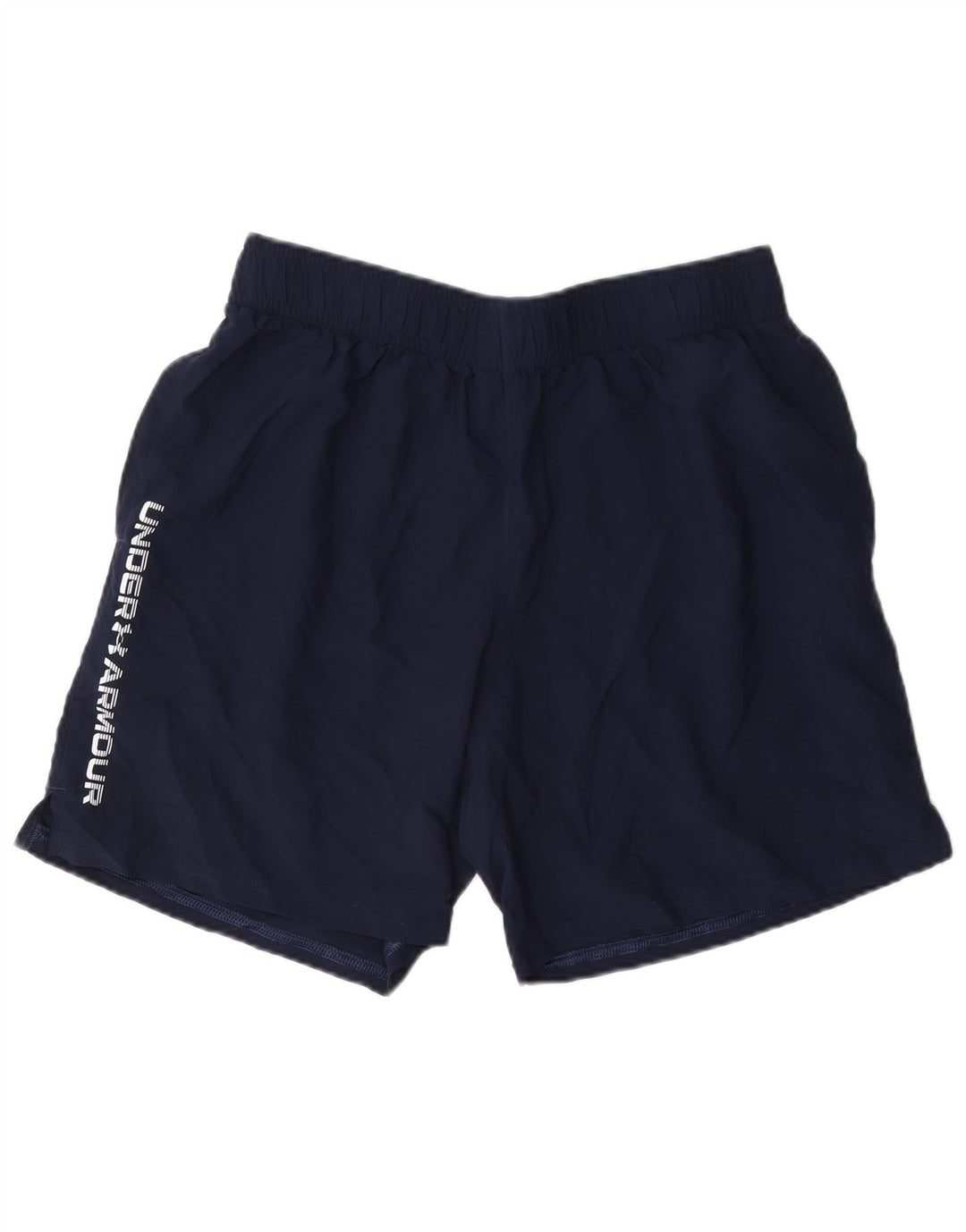Under Armour Herre grafiske sportsshorts store marineblå polyester