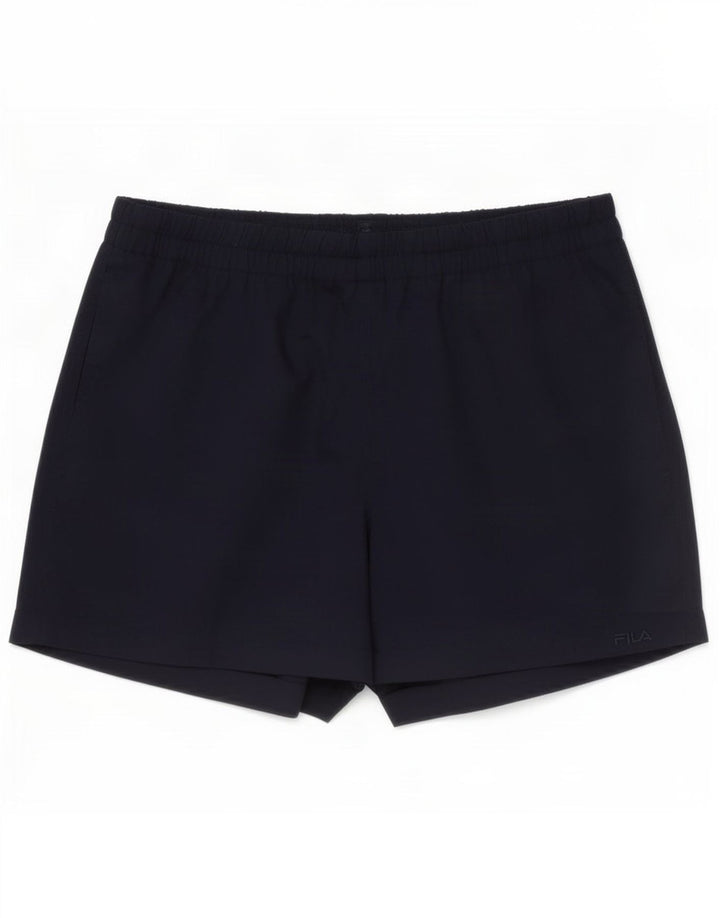 Fila Herre Sportshorts Large Navy Blue Polyester