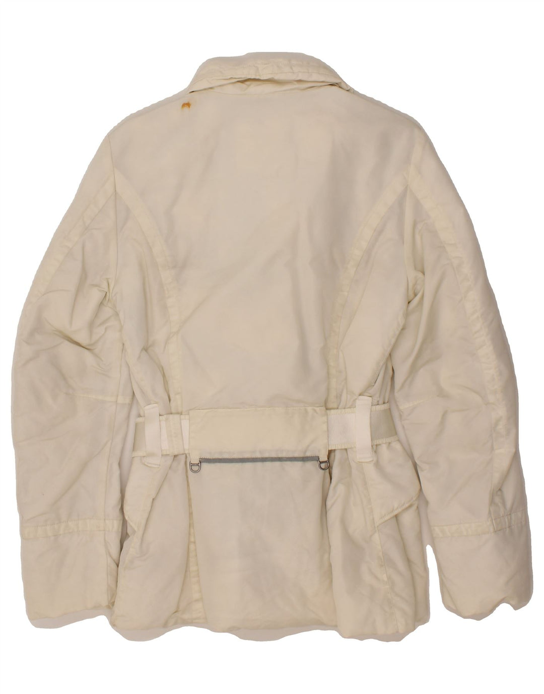 PEUTEREY Womens Padded Jacket IT 42 Medium Off White Polyamide Vintage PEUTEREY and Second-Hand PEUTEREY from Messina Hembry 