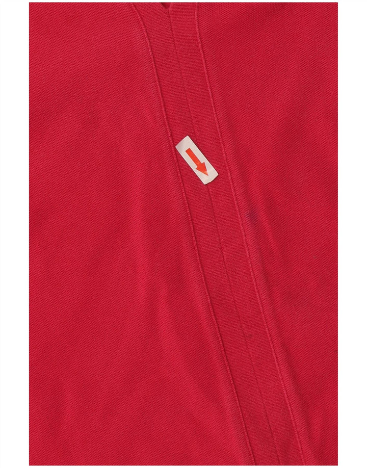 Lacoste Dame Polo Shirt Størrelse 40 Medium Pink Bomuld