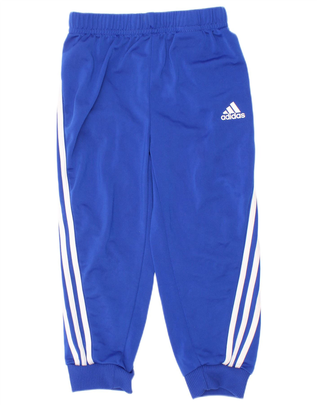 Adidas Drenge Træningsdragt Bukser Joggers 2-3 År Blå Polyester