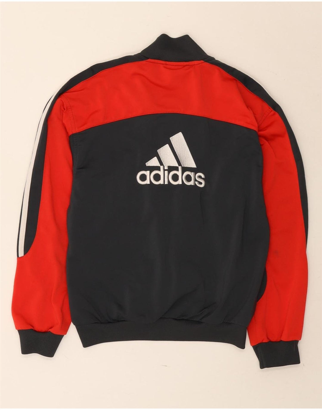 Adidas drenge grafisk træningsdragt topjakke 11-12 år Sort Colourblock