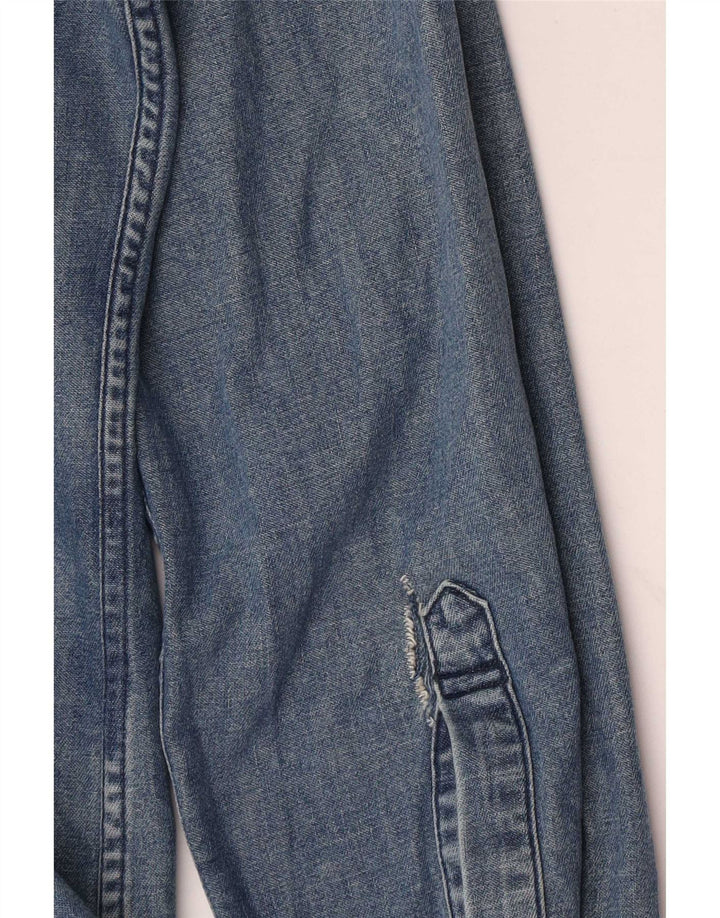 Levi's Slim Fit denimskjorte til mænd, lille blå bomuld
