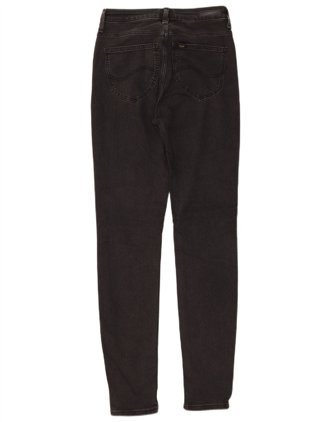 LEE Dame Scarlett High Skinny Jeans W28 L33 Sort Bomuld