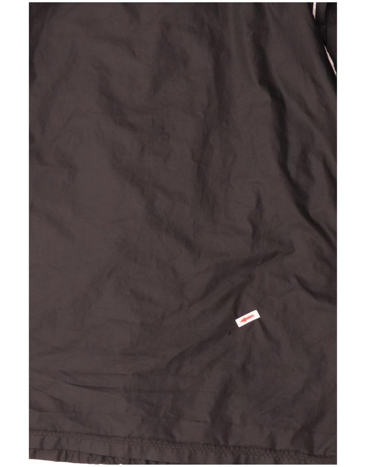 NIKE Regnjakke til mænd UK 40 Stor sort polyester