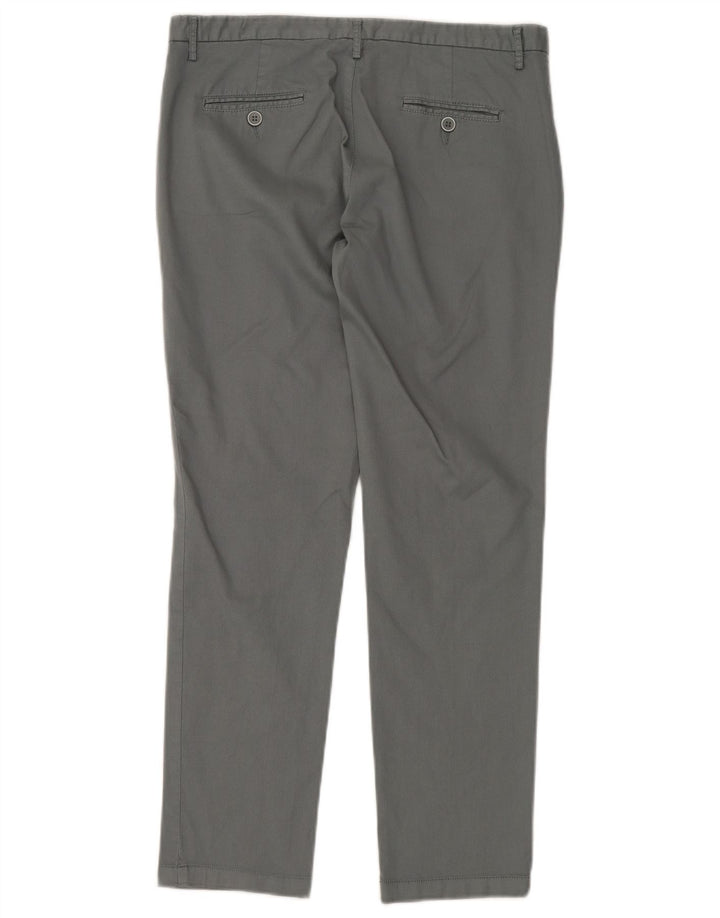 Benetton Dame Slim Chino Bukser IT 42 Medium W32 L28 Grå