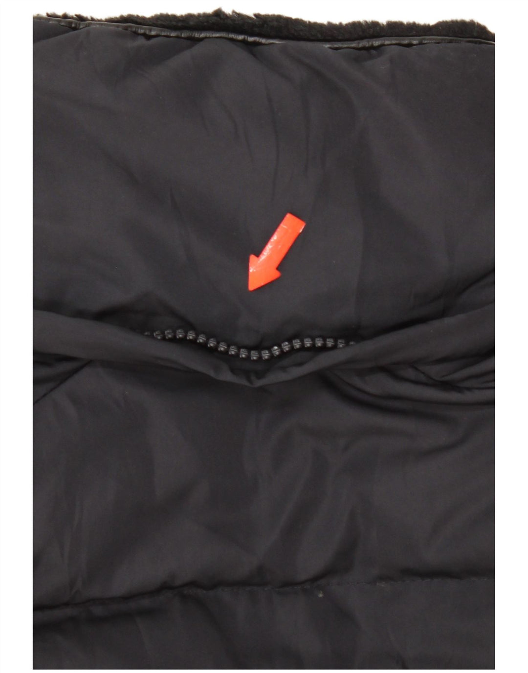 Zara Dame Polstret Jakke UK 14 Large Navy Blue