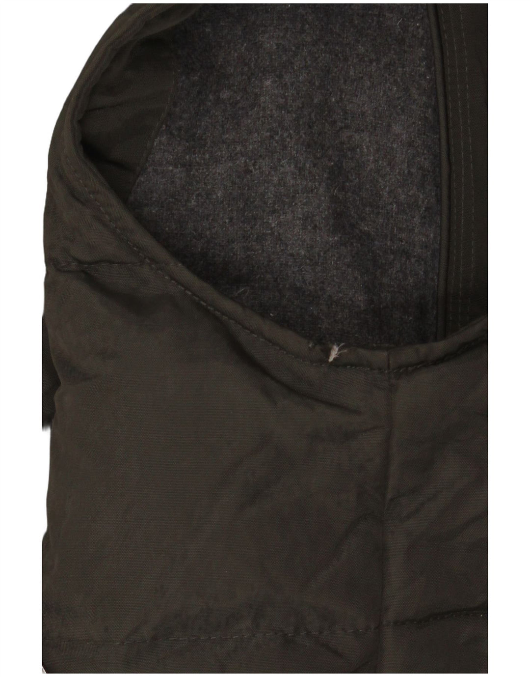 John Lewis Herre polstret Gilet UK 38 Medium Khaki Nylon