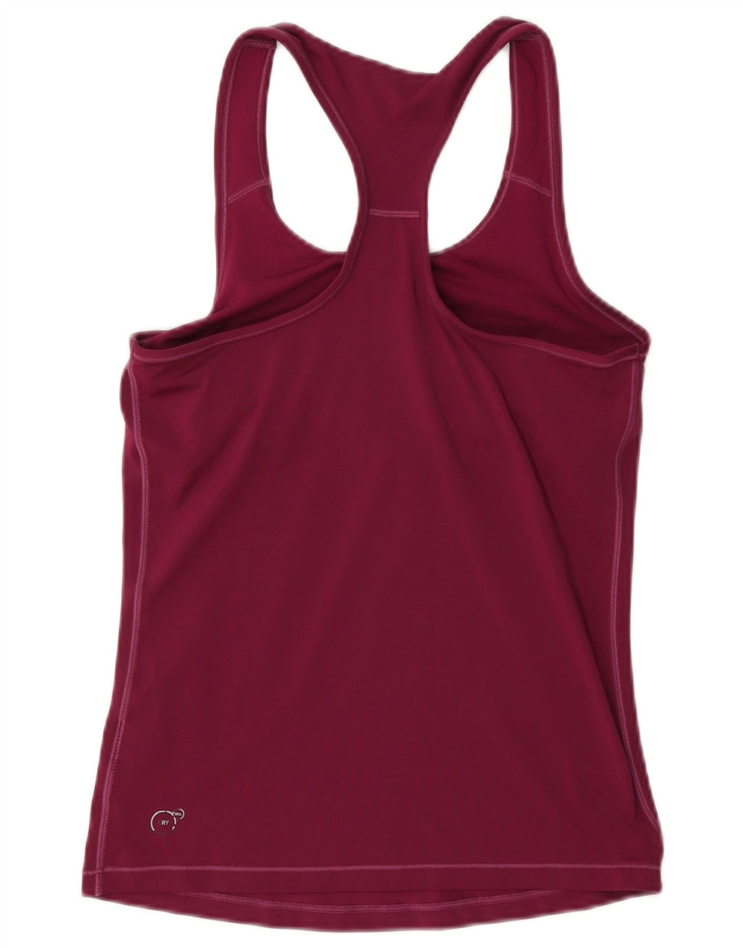 Puma Damevest Top UK 12 Medium Burgundy Polyester