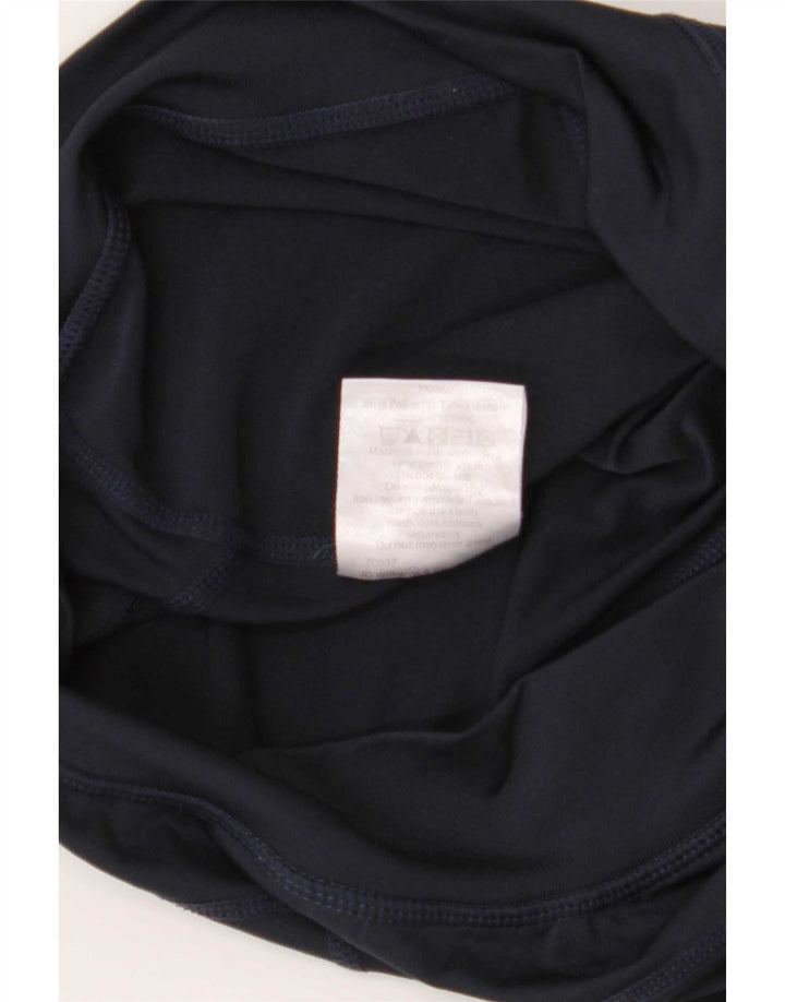 Ellesse Womens Leggings UK 12 Large Navy Blue Polyester