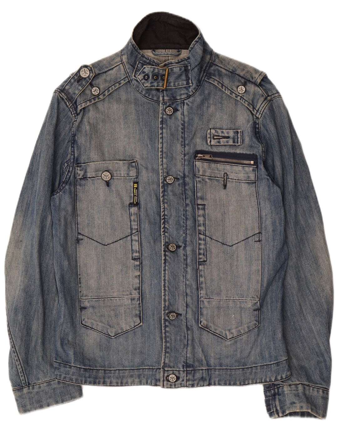 Vintage denimjakke til mænd UK 38 Medium Blue