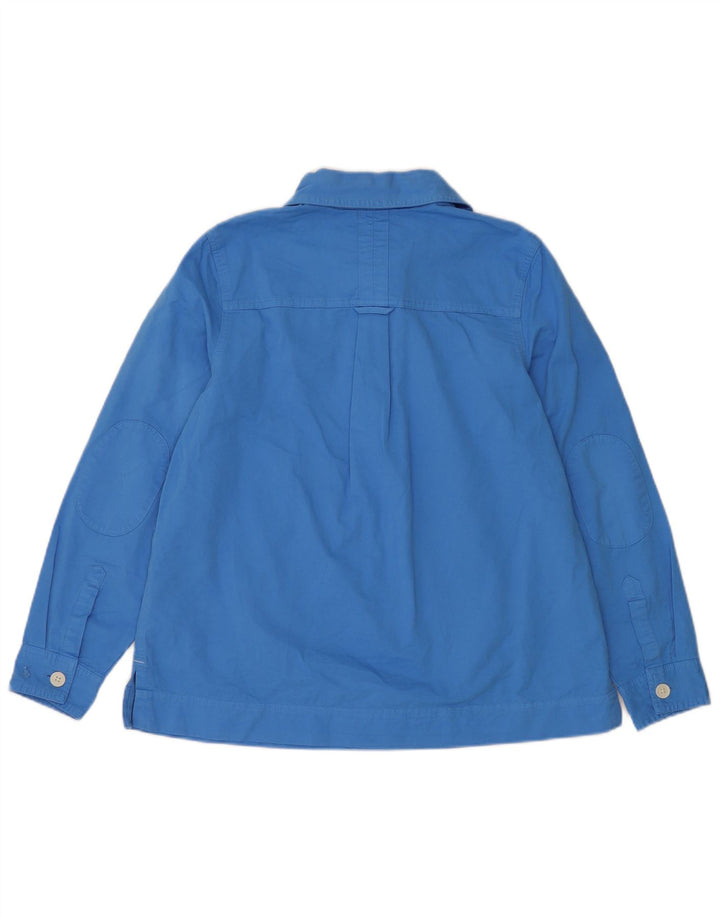 Joules Dame Oversized Pullover Shirt UK 10 Small Blue Cotton