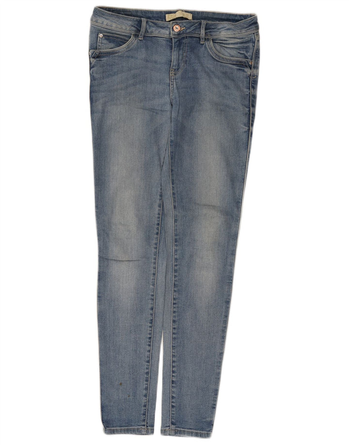 Zara Dame Skinny Jeans EU 38 Small W28 L32 Blå