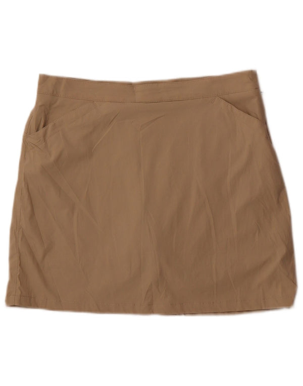Eddie Bauer Womens Skort US 8 Medium  Beige Nylon