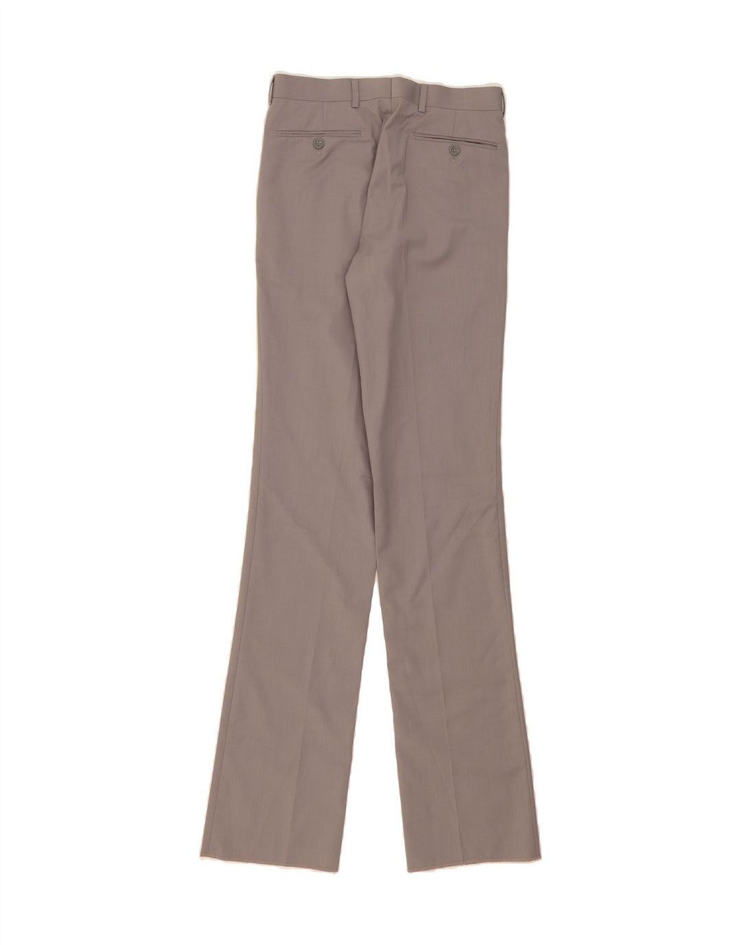 DOMENICO TAGLIENTE Mens Straight Suit Trousers W28 L35 Grey Vintage Domenico Tagliente and Second-Hand Domenico Tagliente from Messina Hembry 