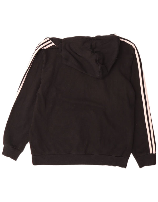 Adidas Grafisk hættetrøje til mænd XL sort bomuld
