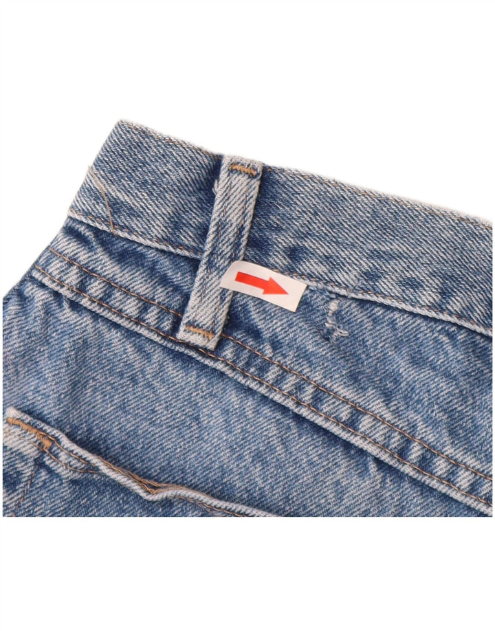 WRANGLER Herre Regular Fit Straight Jeans W33 L32 Blå Bomuld