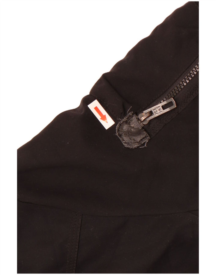 Jack & Jones Herre Hooded Bomber Jacket UK 36 Small Black