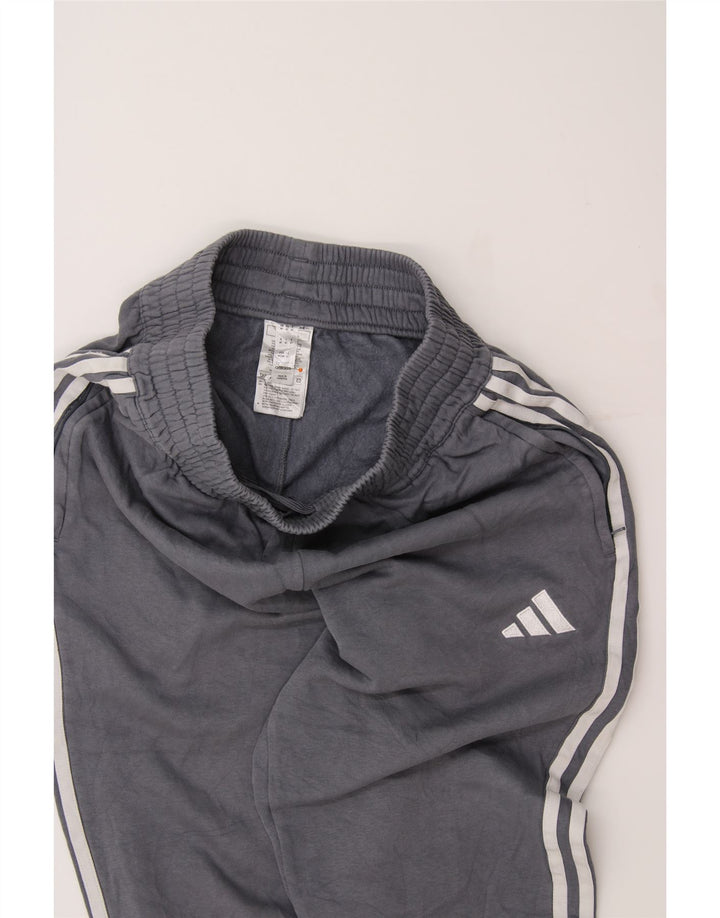ADIDAS Mens Tracksuit Trousers Medium  Grey Cotton Vintage Adidas and Second-Hand Adidas from Messina Hembry 