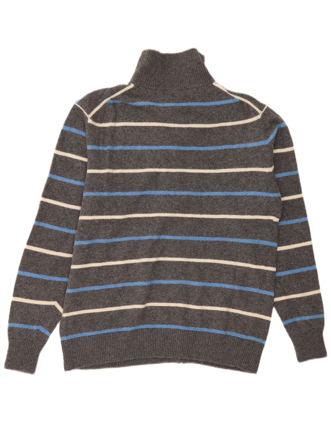 Kappa Herre Cardigan Sweater 2XL Gråstribet uld