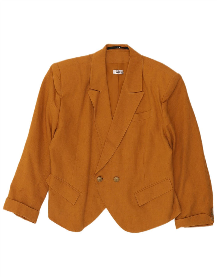 New Arrival Dame Double Breasted Blazer Jacket UK 14 Medium Beige Uld