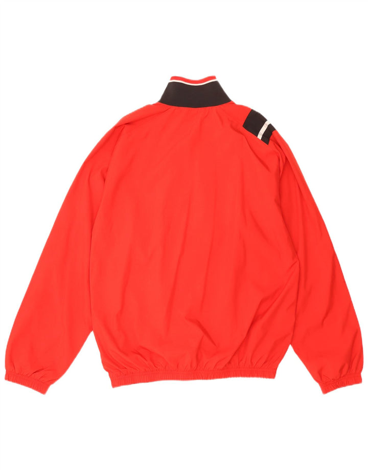 Nike træningsdragt til mænd, topjakke, lille rød Colourblock Polyester