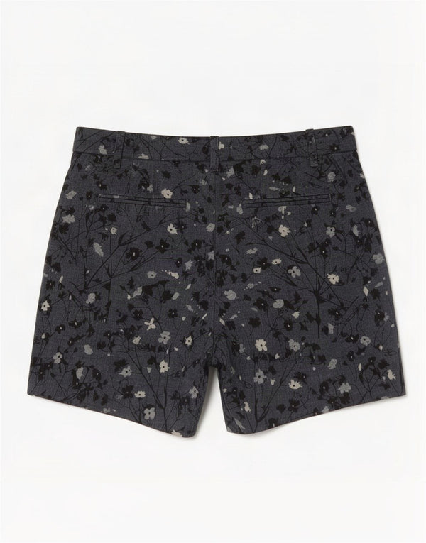 Gap Womens High Waist Chino Shorts US 4 Small W32 Blue Floral Cotton
