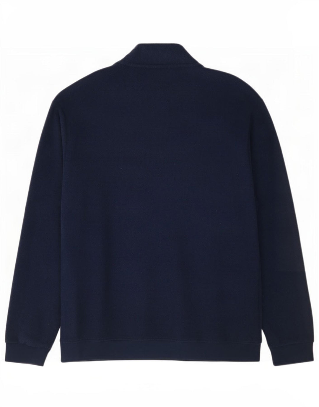 Adidas Fleece Jumper med lynlås til mænd mellem marineblå polyester