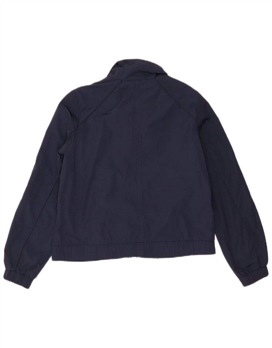 Tommy Hilfiger Dame Bomber Jacket UK 14 Medium Navy Blue Polyester