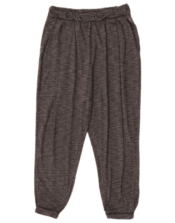 Adidas Womens Climalite træningsdragt Bukser Joggers UK 8/10 Small Grey