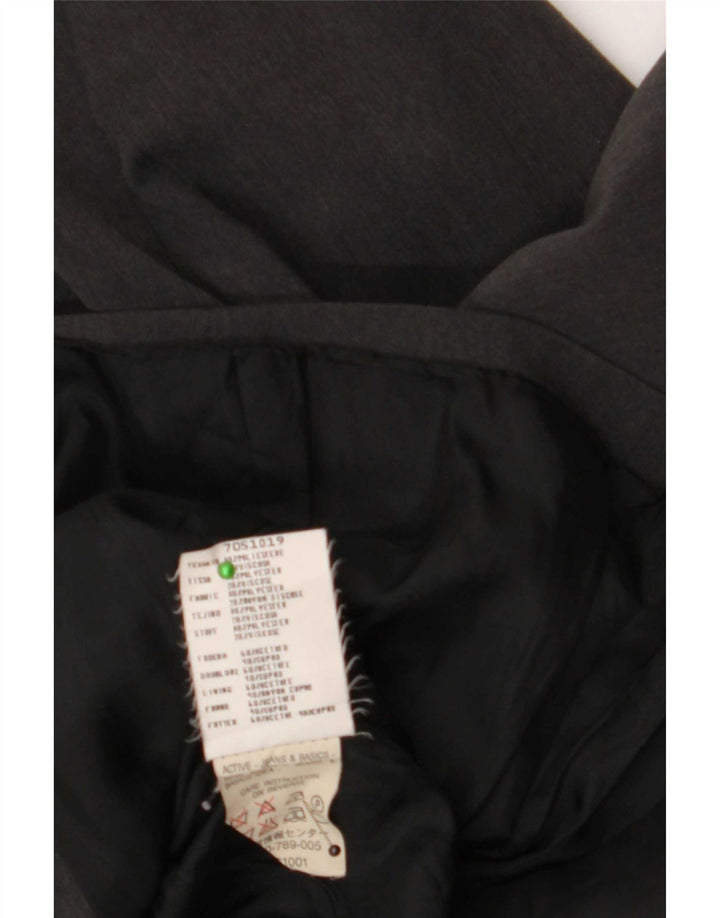 Max & Co. Dame 4-knaps blazerjakke UK 12 mellemgrå polyester
