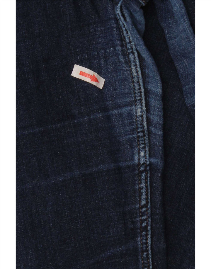 Marks & Spencer Dame Sienna Straight Jeans UK 14 Medium W30 L30 Blue