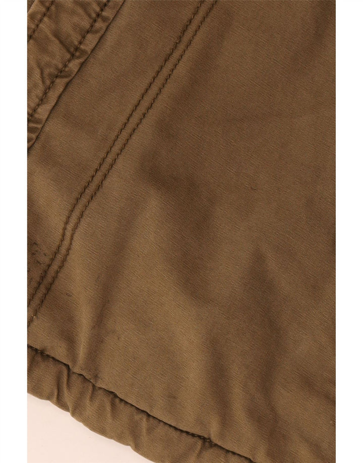 Fat Face Herre Regular Fit Utility Jacket UK 42 XL Brun Bomuld